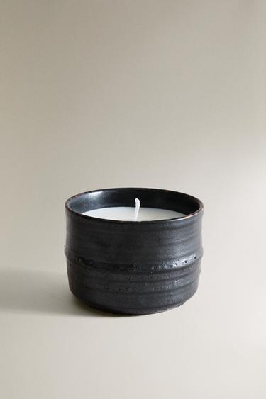 (170 G) VERDANT FOREST SCENTED CANDLE - mid khaki by Zara