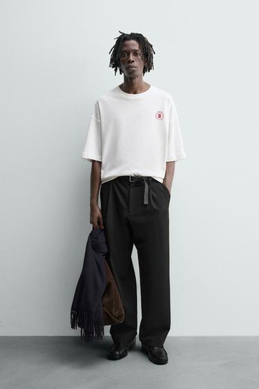 SLOGAN PRINT T-SHIRT - White by Zara - Image 0