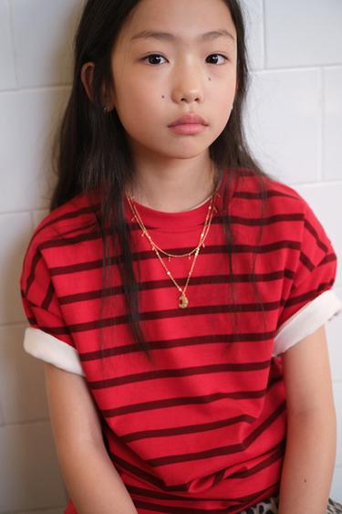 HEAVY WEIGHT STRIPED T-SHIRT - Stripes by Zara