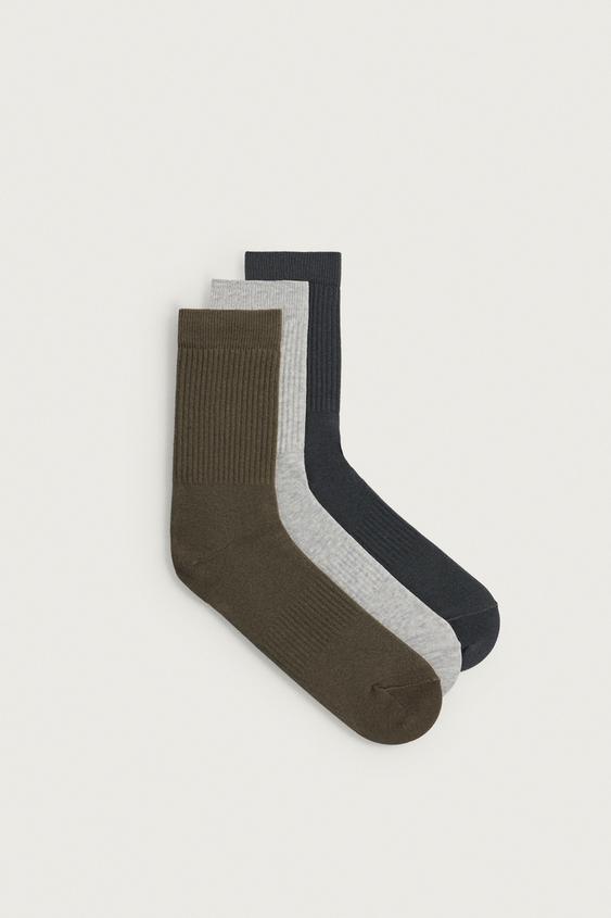 3-PACK OF RIBBED SOCKS - various by Zara - Image 0