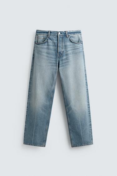 RELAXED FIT LIMITED EDITION JEANS - Light blue by Zara