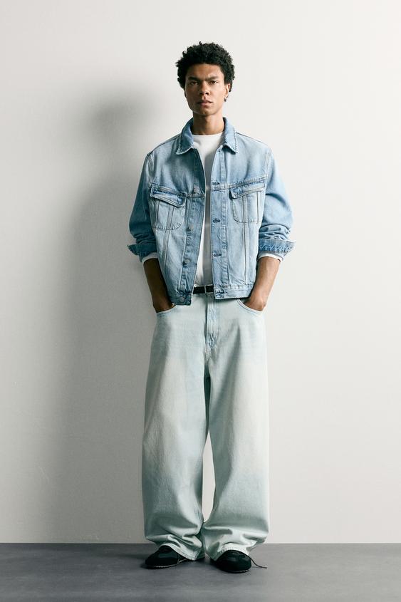 BAGGY FIT JEANS - Light blue by Zara - Image 0
