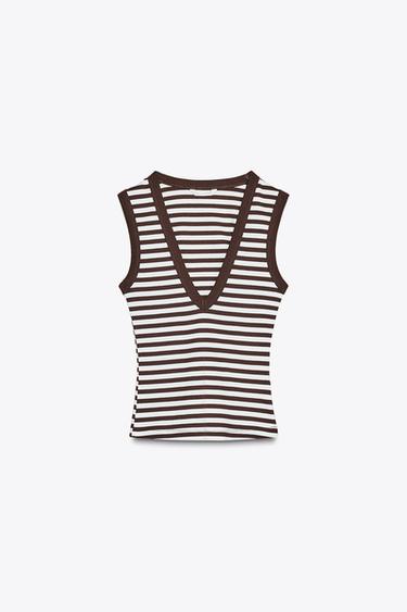V-NECK TOP - 178 by Zara