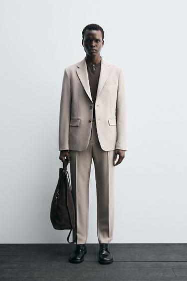 SLIM FIT SUIT - EBONY by Zara