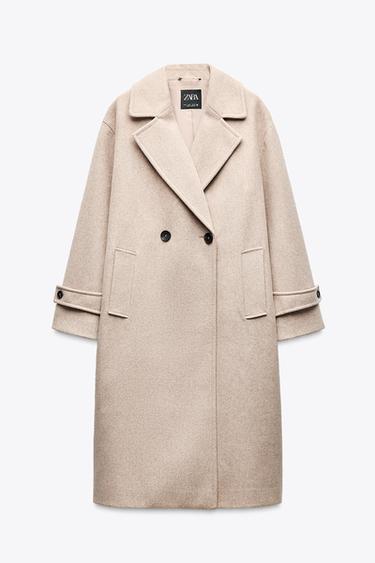 SOFT OVERSIZE COAT - Beige by Zara