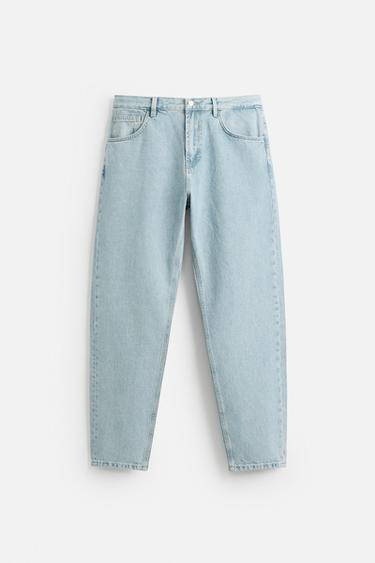 SLIM FIT JEANS - Mid-blue by Zara