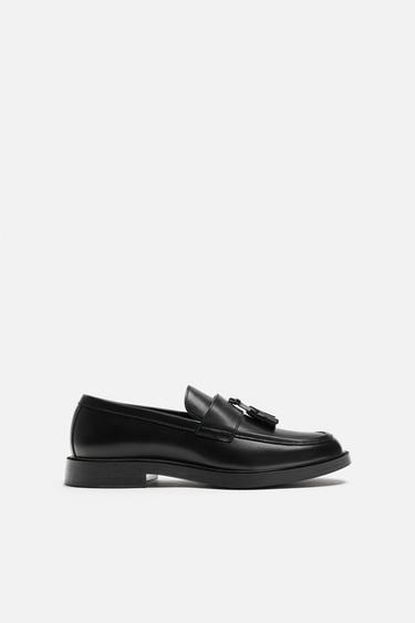 TASSEL DRESS LOAFERS - Black by Zara