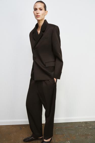 ZW COLLECTION BLAZER AND TROUSERS SET - 011 by Zara