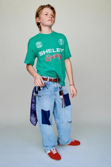 SHELBY® T-SHIRT - Green by Zara