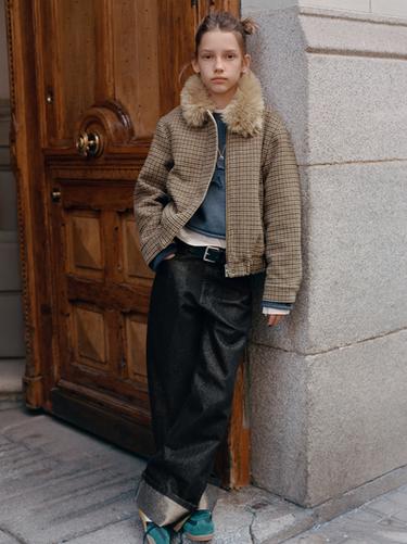 BALLOON JEANS WITH SPARKLY DETAILS - Black by Zara