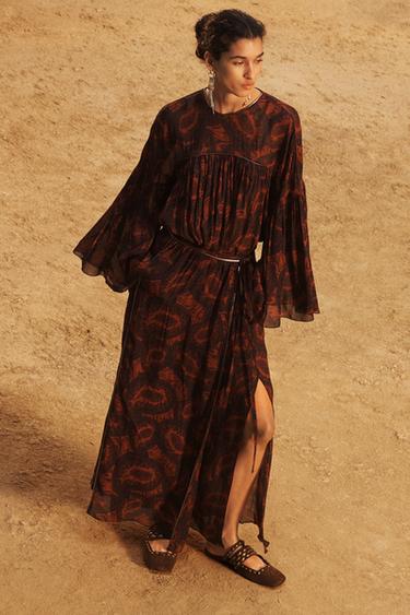 PRINTED MIDI SKIRT - LIMITED EDITION - Printed by Zara - Image 0