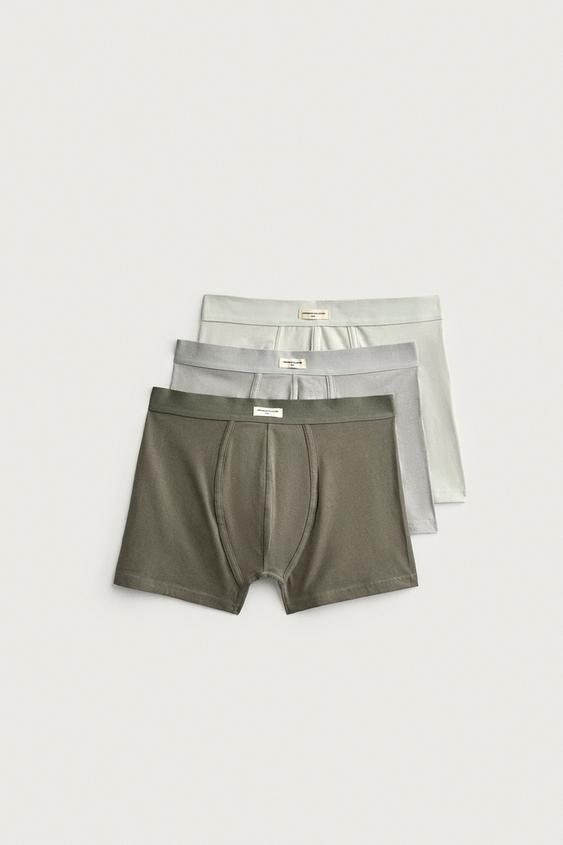 SOFT BOXER SHORTS 3-PACK - various by Zara - Image 0