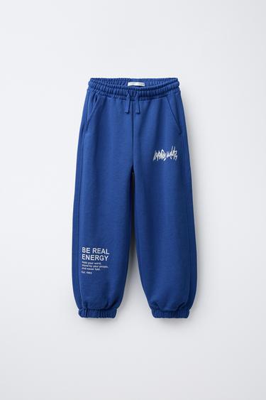 GRAFFITI JOGGERS - Blue by Zara - Image 0