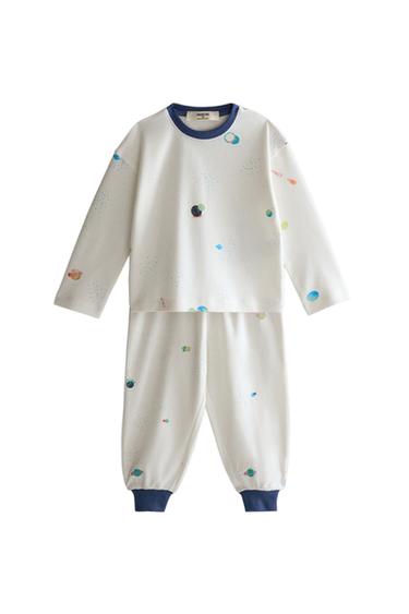 CHILDREN'S SPACE PYJAMAS - Oyster-white by Zara