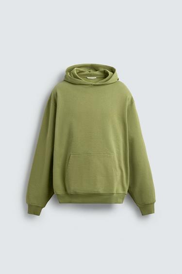 BASIC HOODIE - Light Grey by Zara