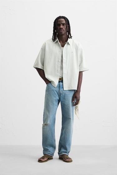 RELAXED FIT STRIPED SHIRT - Stripes by Zara - Image 0