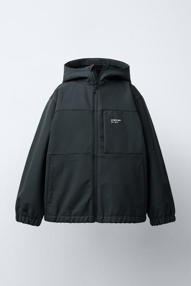 HOODED TECHNICAL JACKET - Grey by Zara