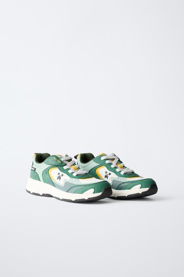 MINECRAFT © MOJANG AB. ™ TRAINERS - Green by Zara