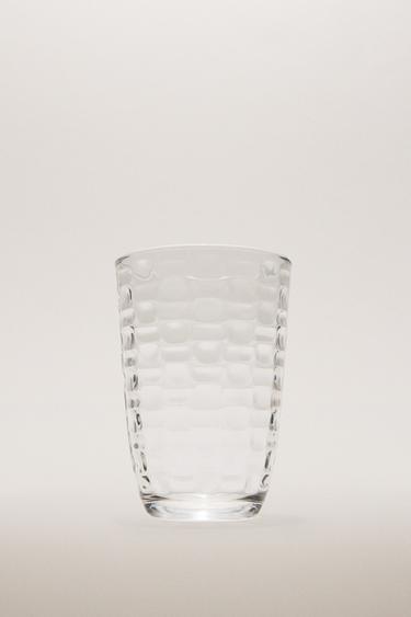 RAISED SQUARE-EFFECT TUMBLER - 990 by Zara