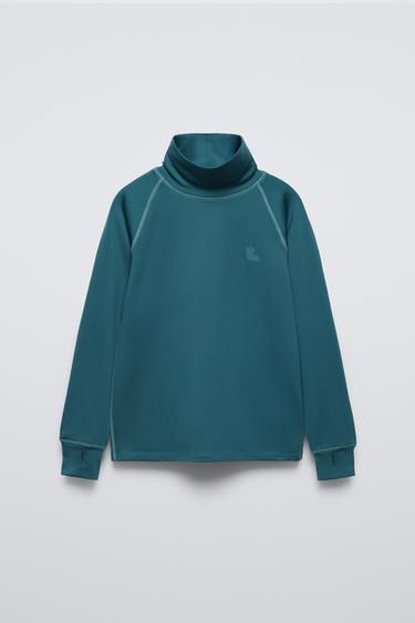 SKI COLLECTION THERMAL T-SHIRT - Blue / Steel by Zara