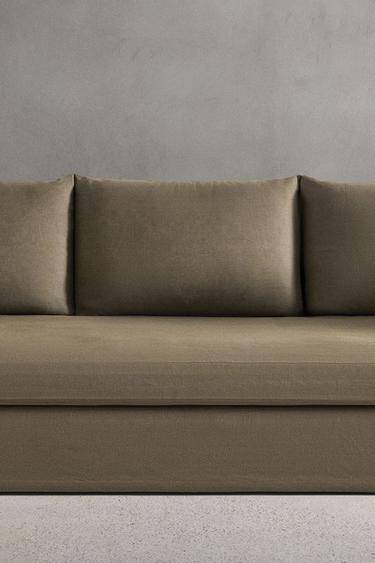 SOFA 01 LINEN COVER - Grey by Zara