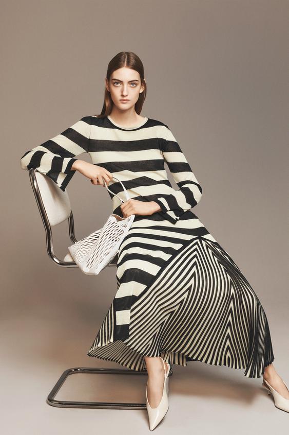 STRIPED DRESS - THE ITEM ZARA WOMAN - striped by Zara - Image 0