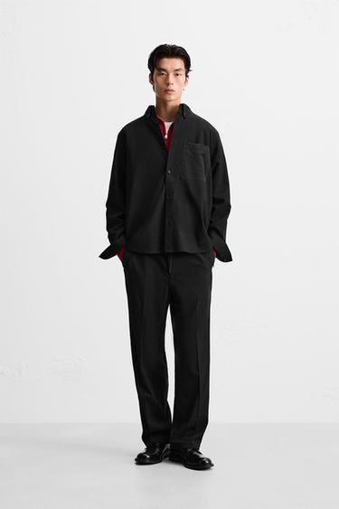 JOGGER WAIST TROUSERS WITH POCKETS - Black by Zara - Image 0