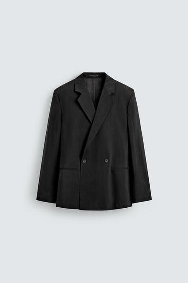 FLUID SUIT BLAZER - Black by Zara