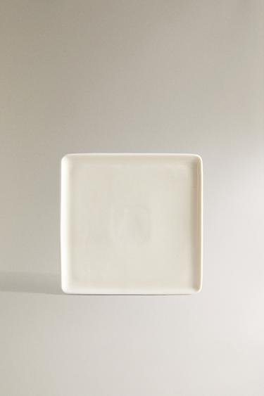 CERAMIC BATHROOM SOAP DISH - White by Zara