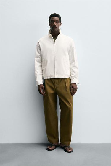 LIGHTWEIGHT REGULAR FIT JACKET - White by Zara - Image 0