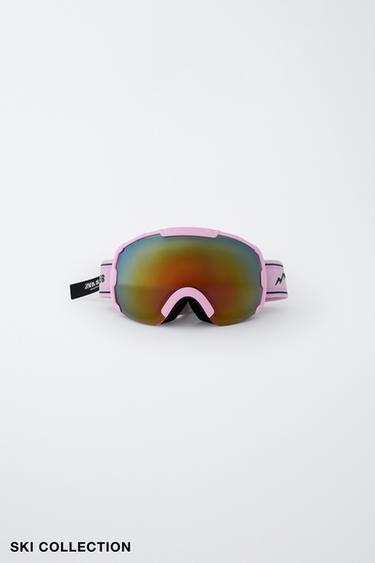 SKI TEXT GOGGLES WITH CASE SKI COLLECTION - Pink by Zara