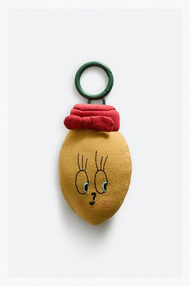LIMONCELLA X THE ANIMALS OBSERVATORY KEY RING - Yellow by Zara