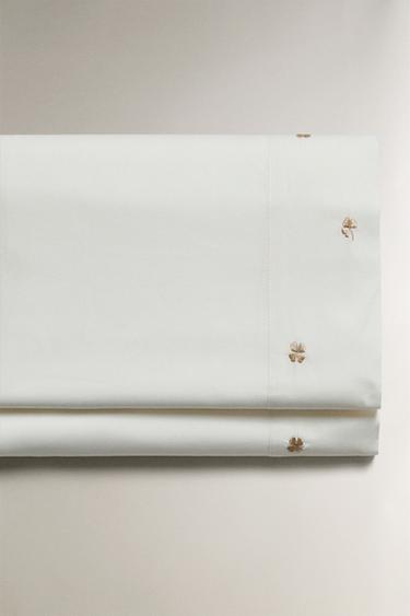 CLOVER FLAT SHEET - Gold by Zara - Image 0