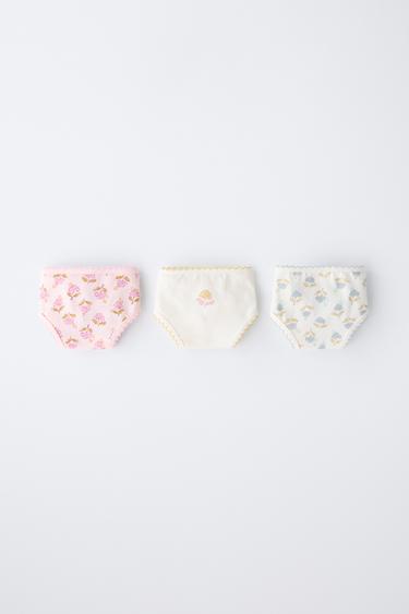 2-6 YEARS/ THREE-PACK OF BOHO BRIEFS - Multicoloured by Zara - Image 0