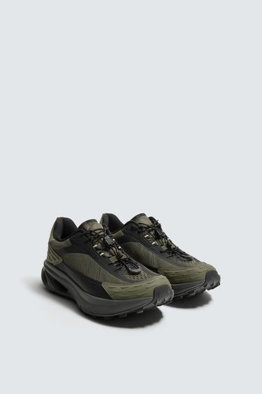 TRAINERS - Khaki Green by Zara