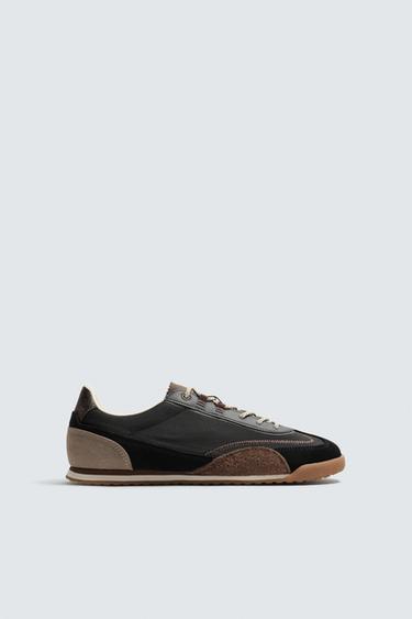 RETRO STYLE TRAINERS - Black by Zara