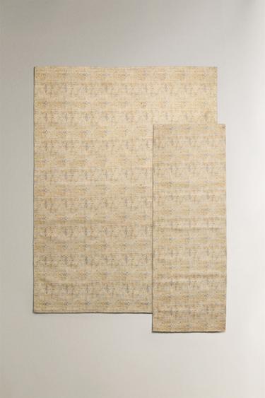 LIGHT PRINTED COTTON RUG - Multicoloured by Zara - Image 0