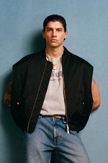 OVERSIZE TANK TOP WILLY CHAVARRIA X ZARA - Grey marl by Zara