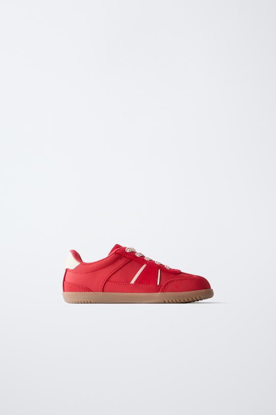 CONTRAST PLIMSOLLS - Red by Zara - Image 0
