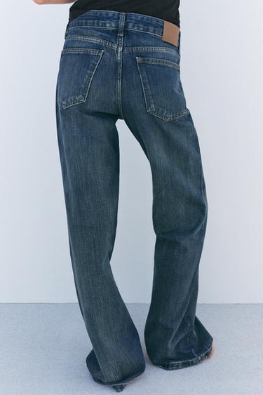 ZW COLLECTION BOOTCUT FULL LENGTH LOW RISE JEANS - Faded blue by Zara