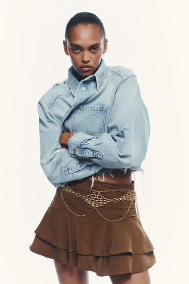 RHOMBUS METAL BELT - Golden by Zara - Image 0