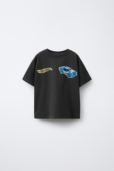 HOT WHEELS ™ MATTEL PRINT T-SHIRT - Anthracite grey by Zara - Image 0