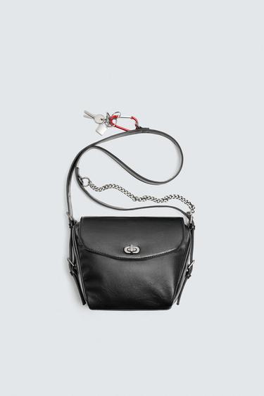 CHAIN CROSSBODY BAG - Black by Zara