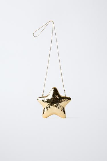 STAR BAG - Gold by Zara
