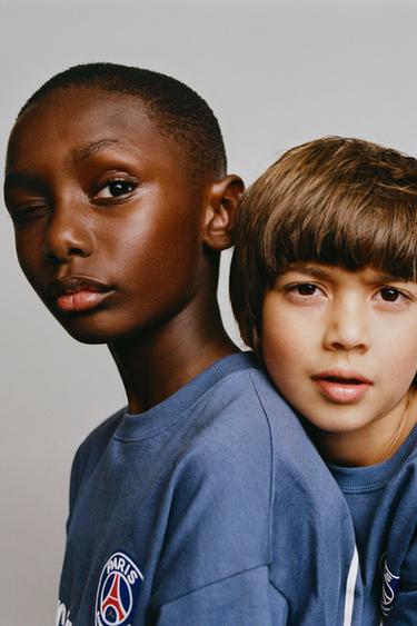 PSG ® PRINT T-SHIRT - Blue by Zara