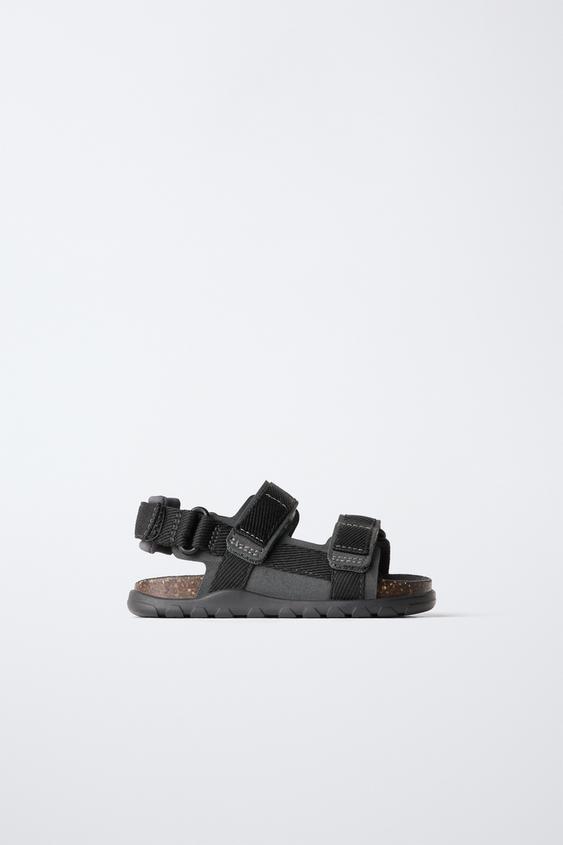 TECHNICAL BAREFOOT SANDALS - Anthracite grey by Zara - Image 0