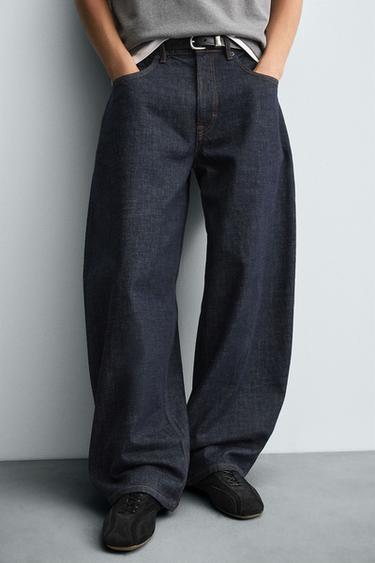 BALLOON FIT JEANS - Indigo by Zara
