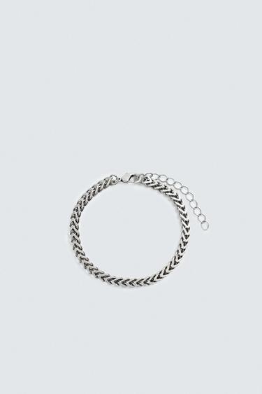 METAL LINK BRACELET - Silver by Zara - Image 0