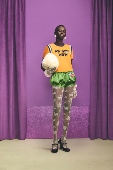 CONTRAST T-SHIRT HARRY LAMBERT FOR ZARA X DISNEY - Orange by Zara