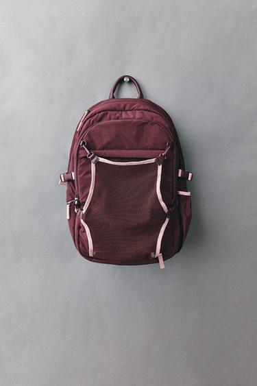 TECHNICAL BACKPACK - Red by Zara